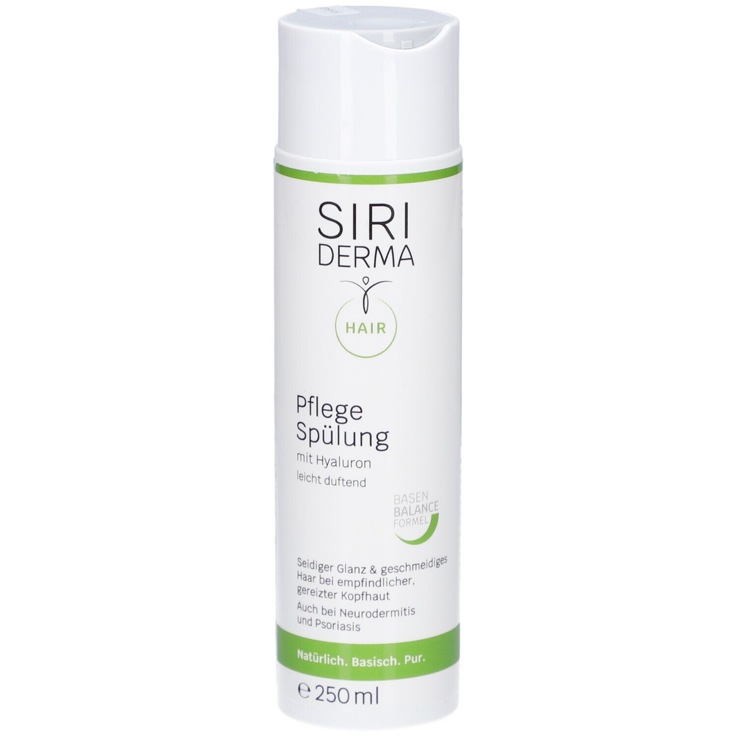 Siri Derma Hair Verzorgende Spoeling met hyaluron, 250 ml.