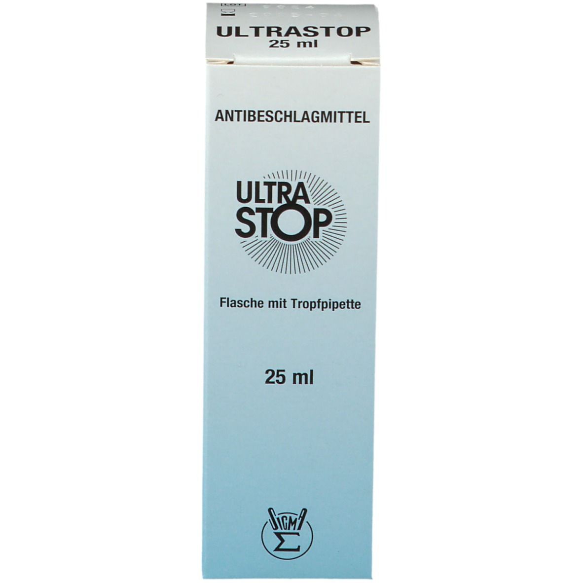 ULTRA STOP Anti-condensmiddel, 25 ml, fles met druppelaar.