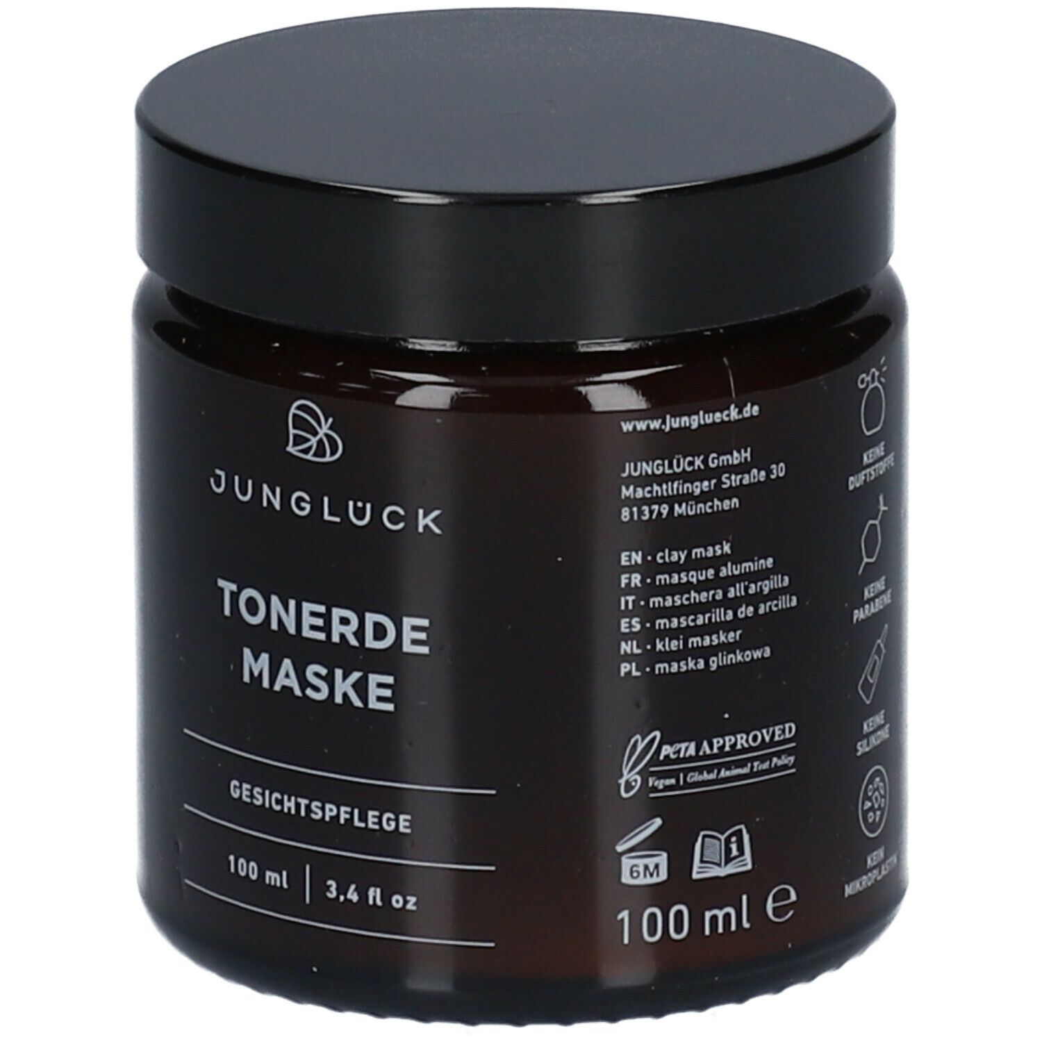 Junglück Masque à l'Argile