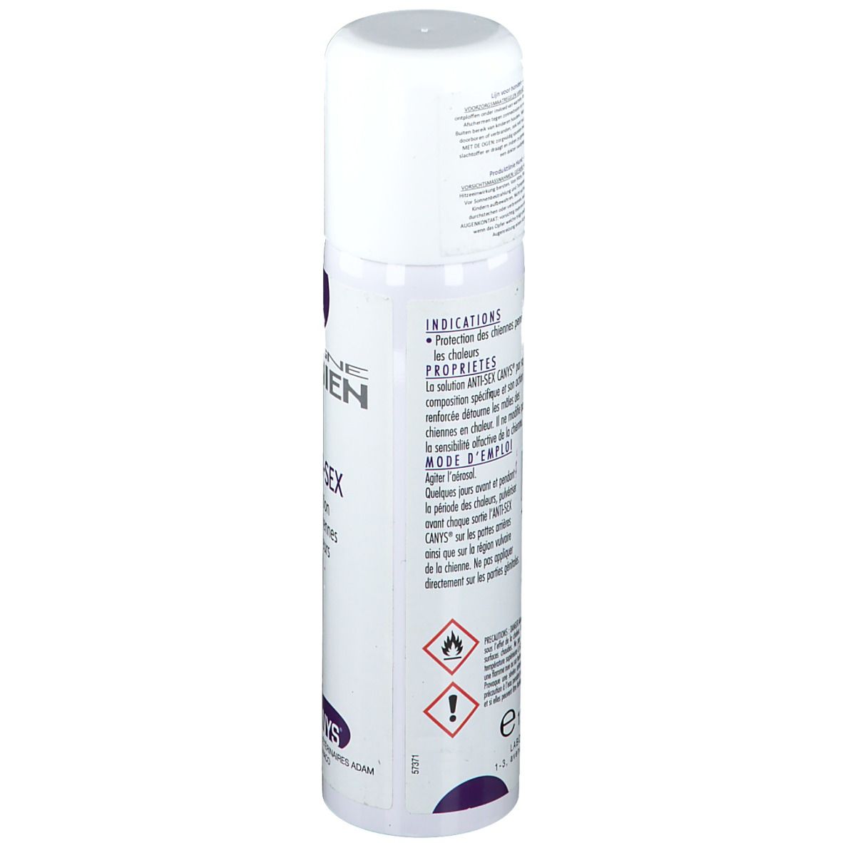 Canys Anti-Sex Spray Honden Veterinaire 150 ml - farmaline.be