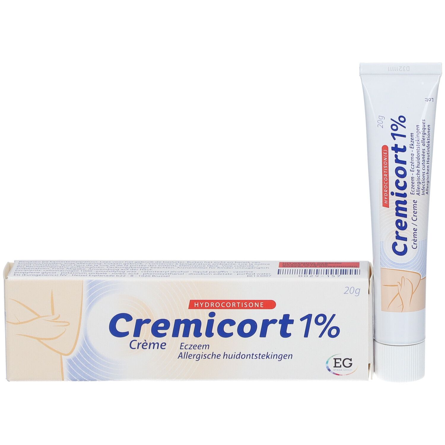 Cremicort | Eczéma | Crème à 1 % d'hydrocortisone