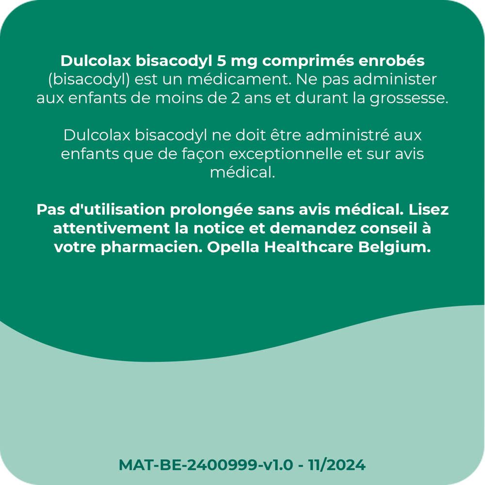 Dulcolax bisacodyl 5 mg | Constipation