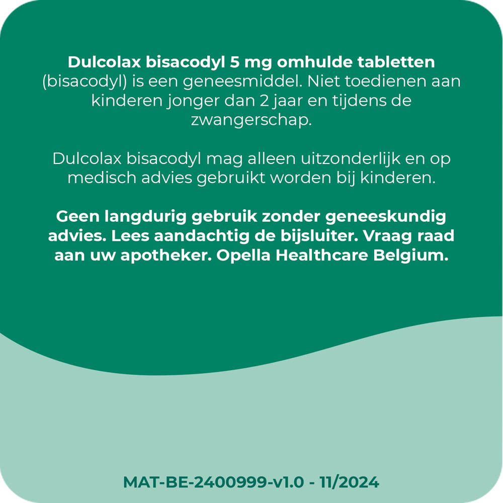 Dulcolax bisacodyl 5 mg | Constipatie