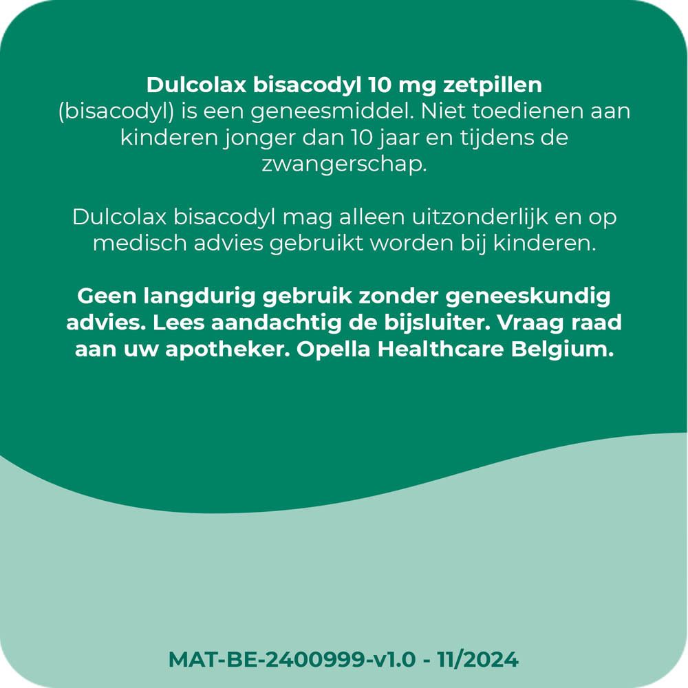 Dulcolax bisacodyl 10 mg | Constipatie