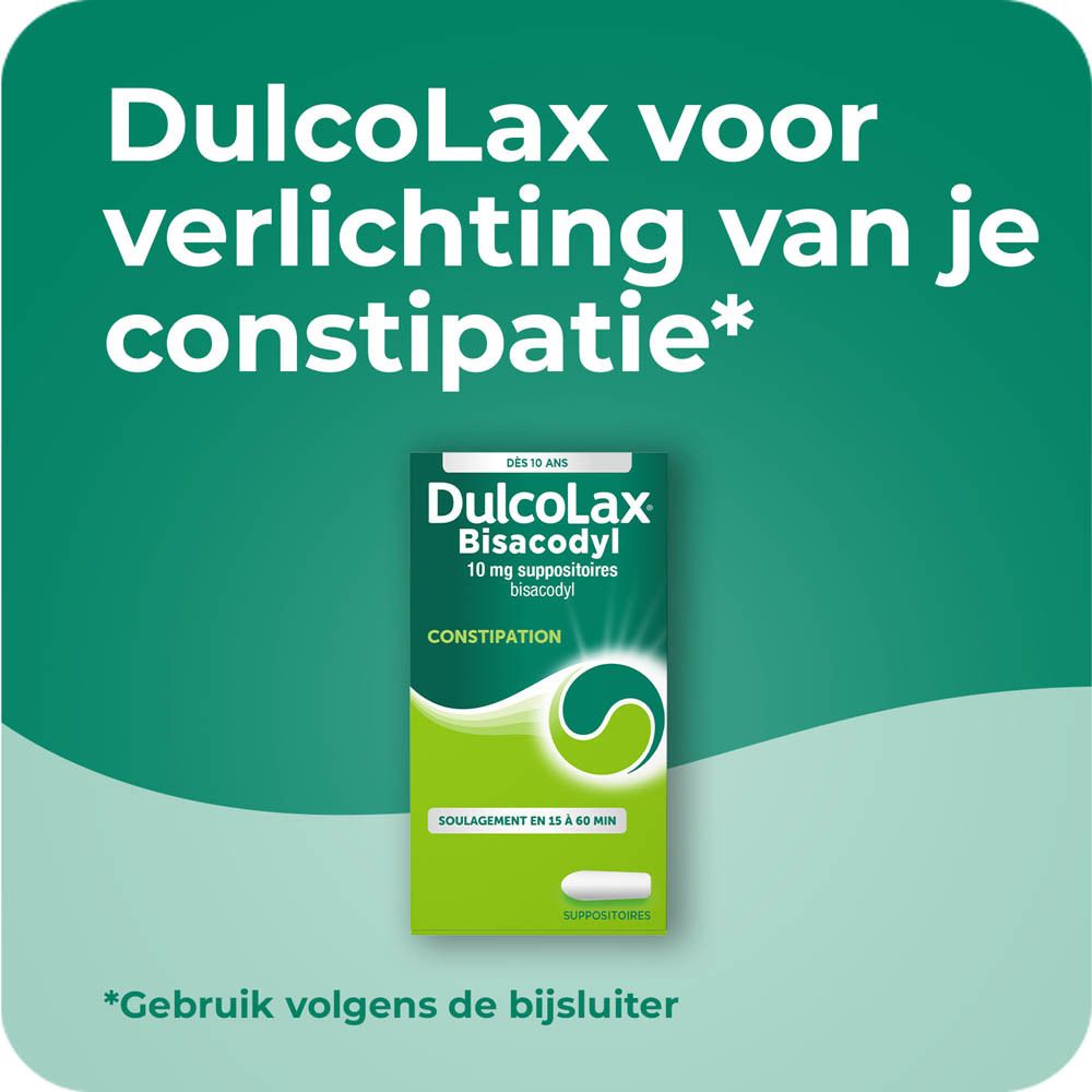 Dulcolax bisacodyl 10 mg | Constipatie
