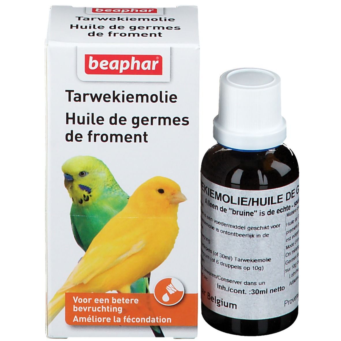 Tarwekiemolie Vogels