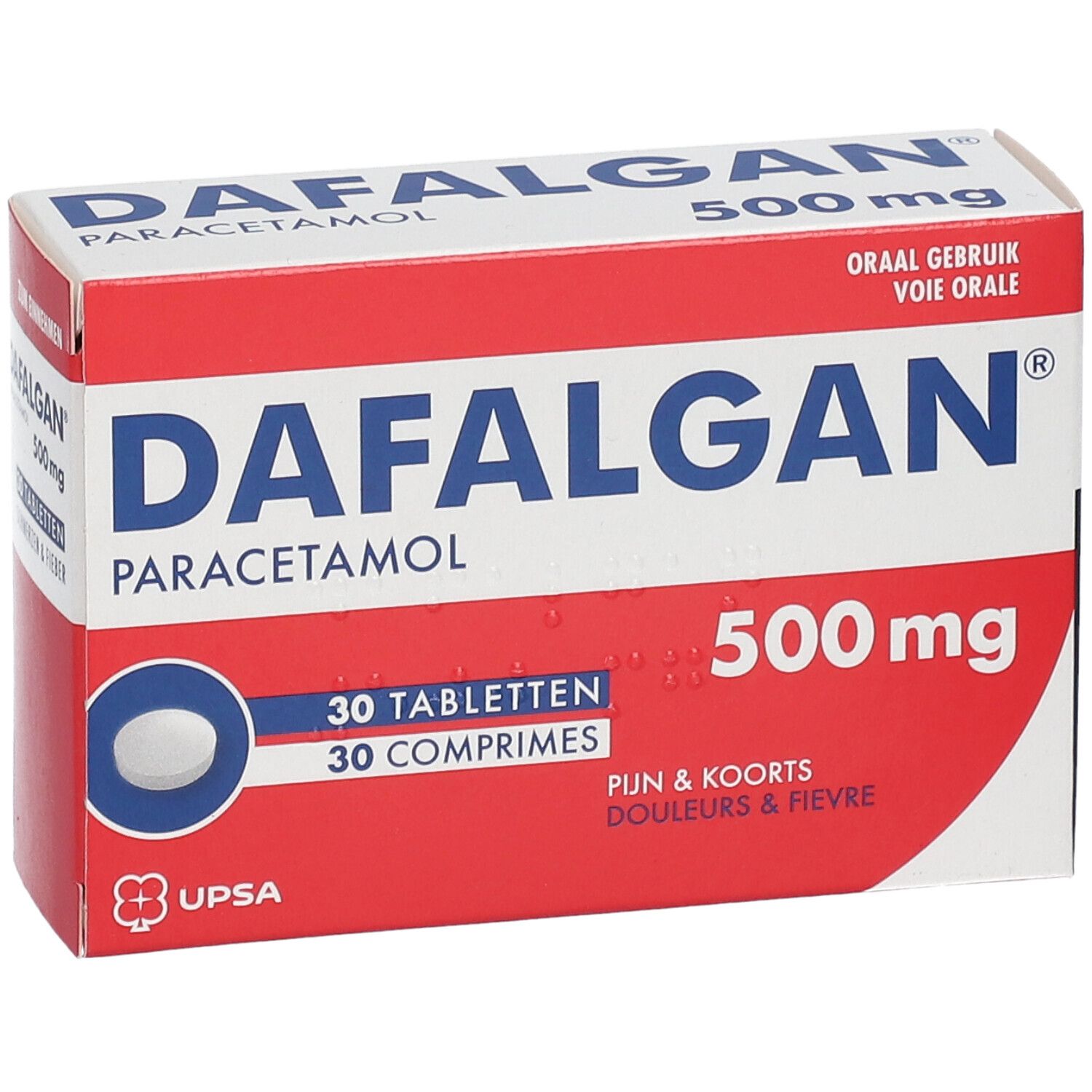 Dafalgan® 500mg Paracétamol | Douleurs & Fièvre