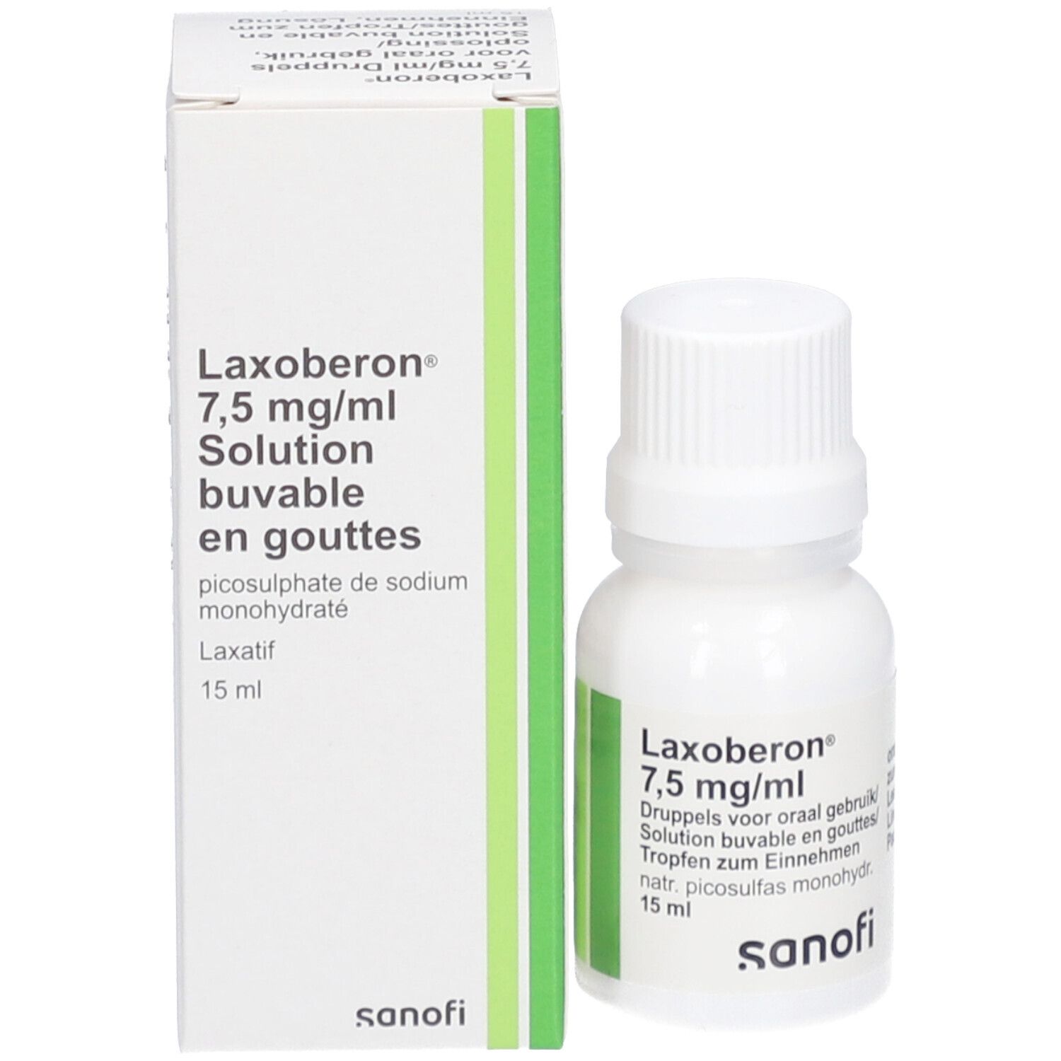 Laxoberon 7,5mg/ml - 15ml Oplossing Voor Constipatie