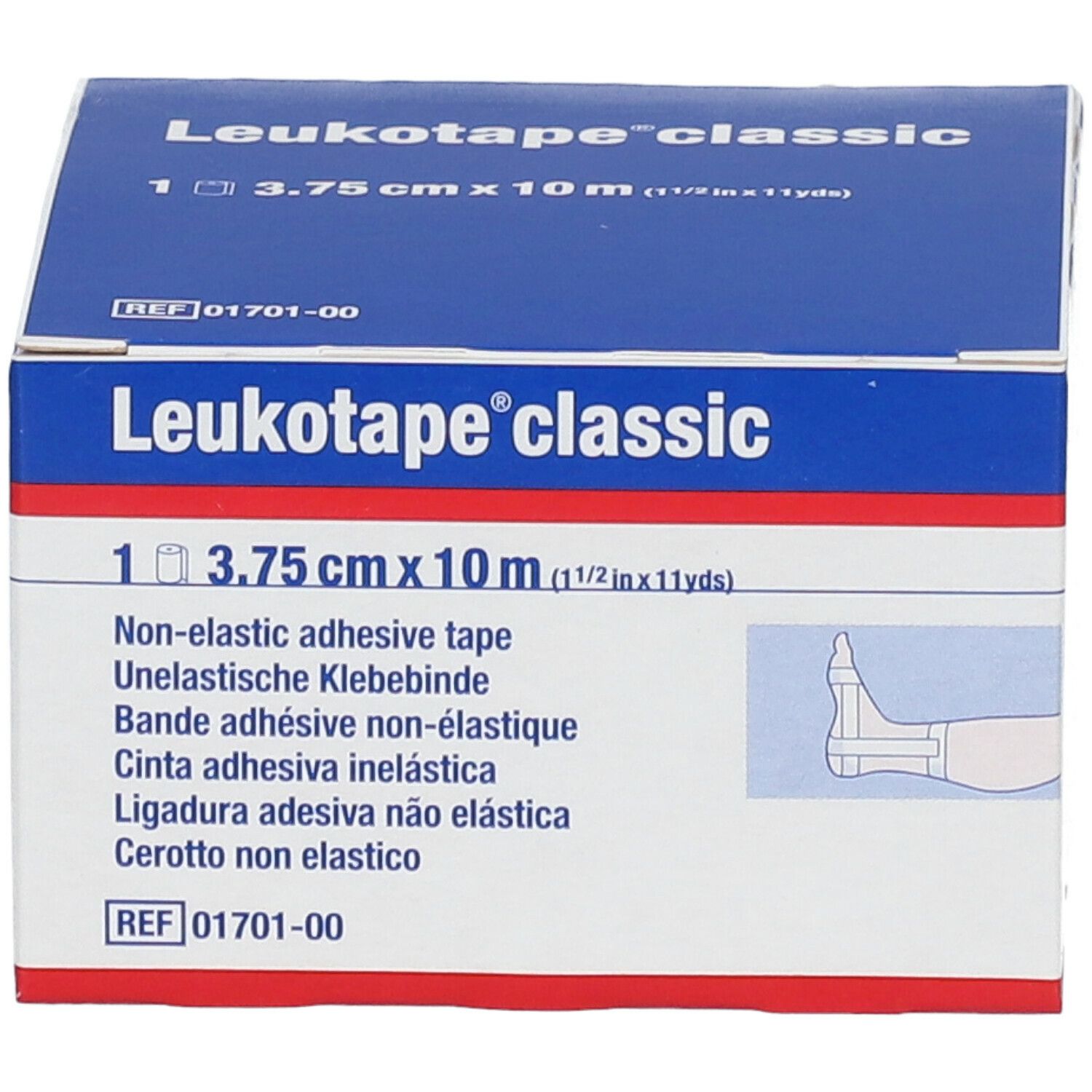 Leukotape® Classic 10 m x 3,75 cm Blanche 01701-00