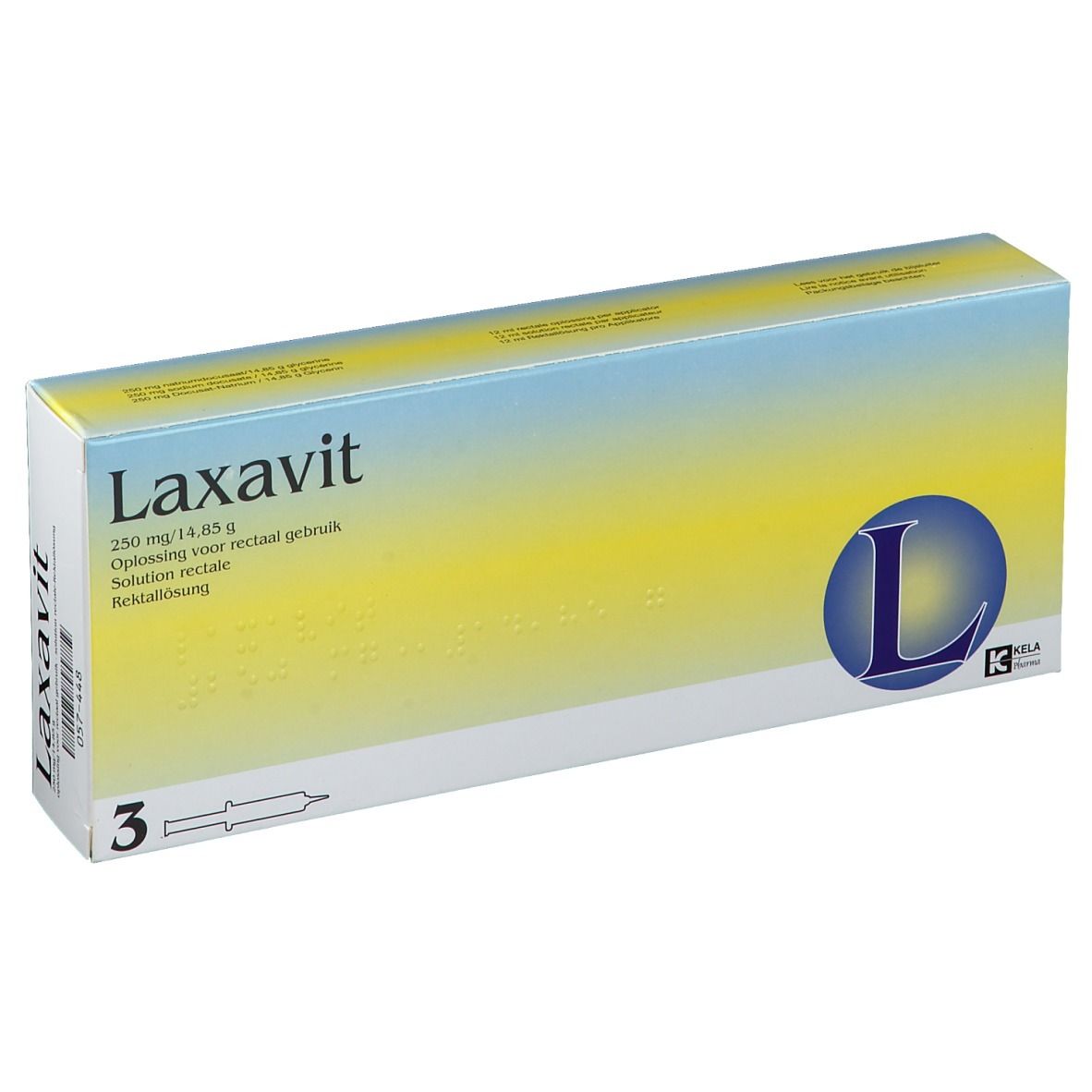 Laxavit 3 Micro Enema Injection