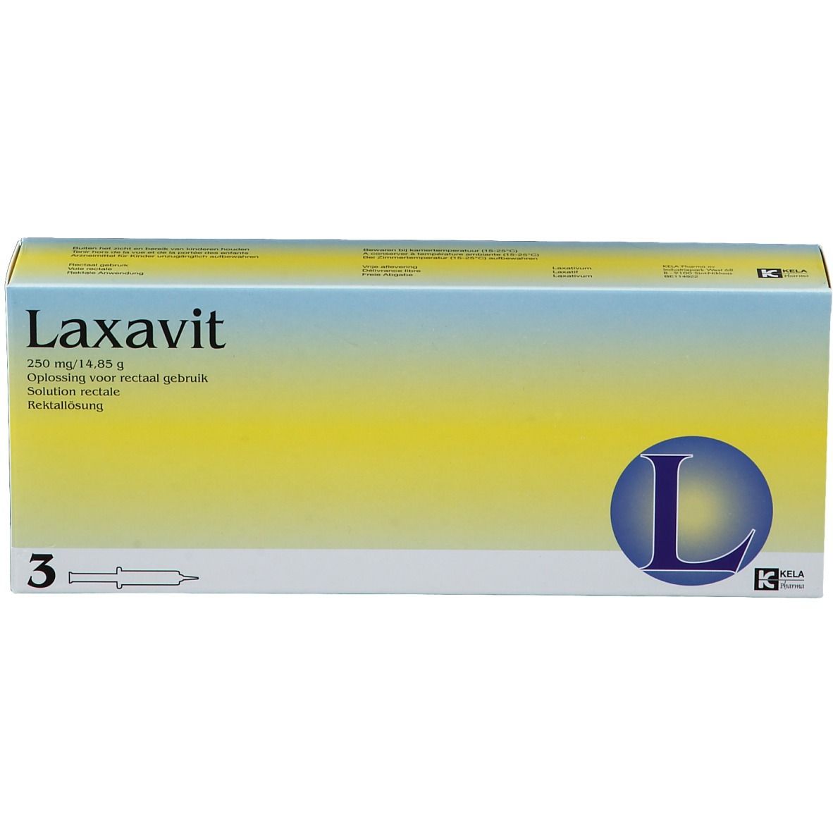 Laxavit 3 Micro Enema Injection