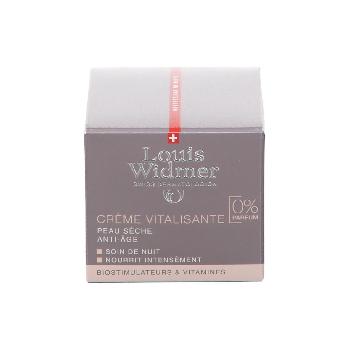 Louis Widmer Crème Vitalisante sans Parfum