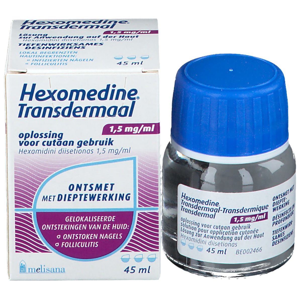 Hexomedine Transdermaal