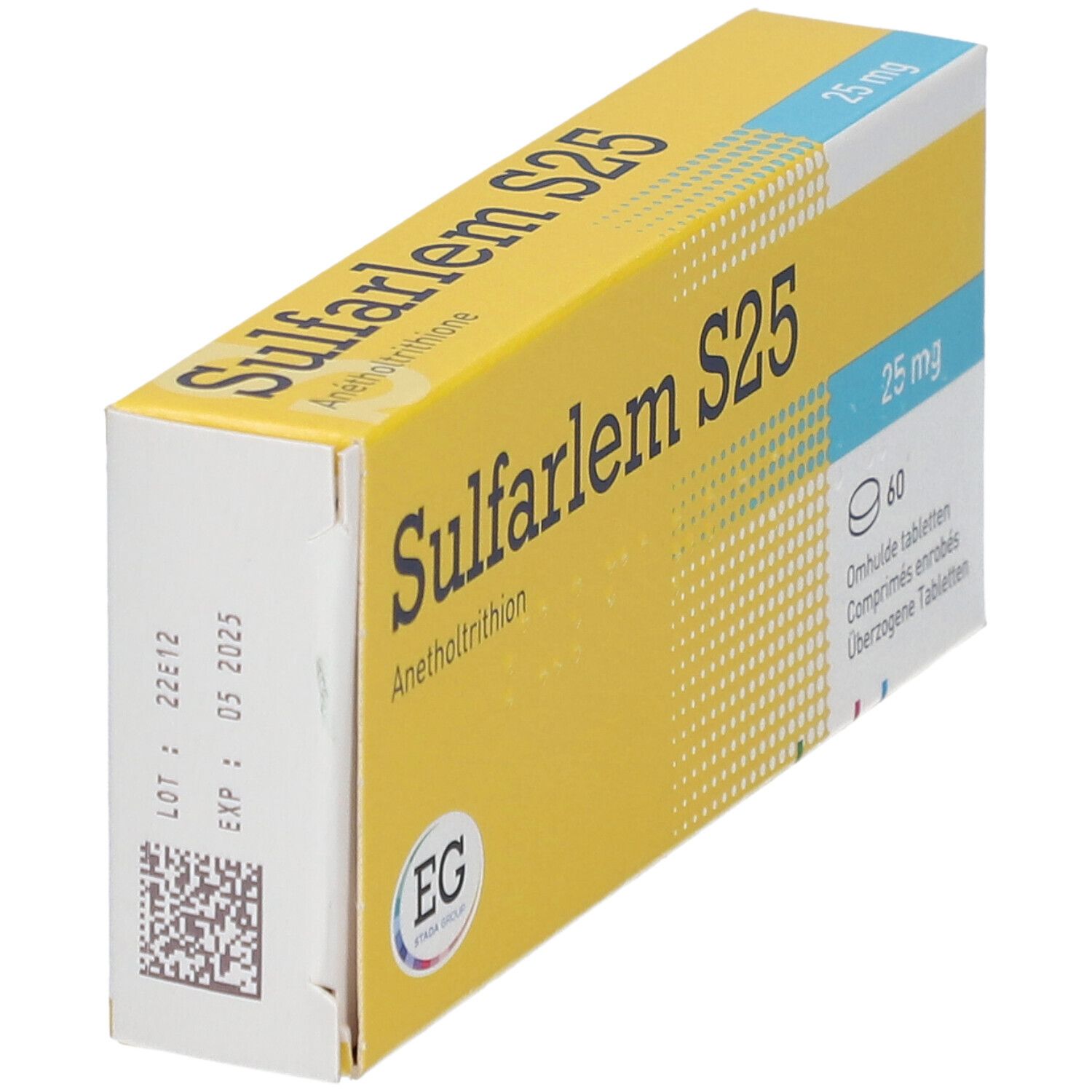 Sulfarlem S 25 mg | Droge Mond