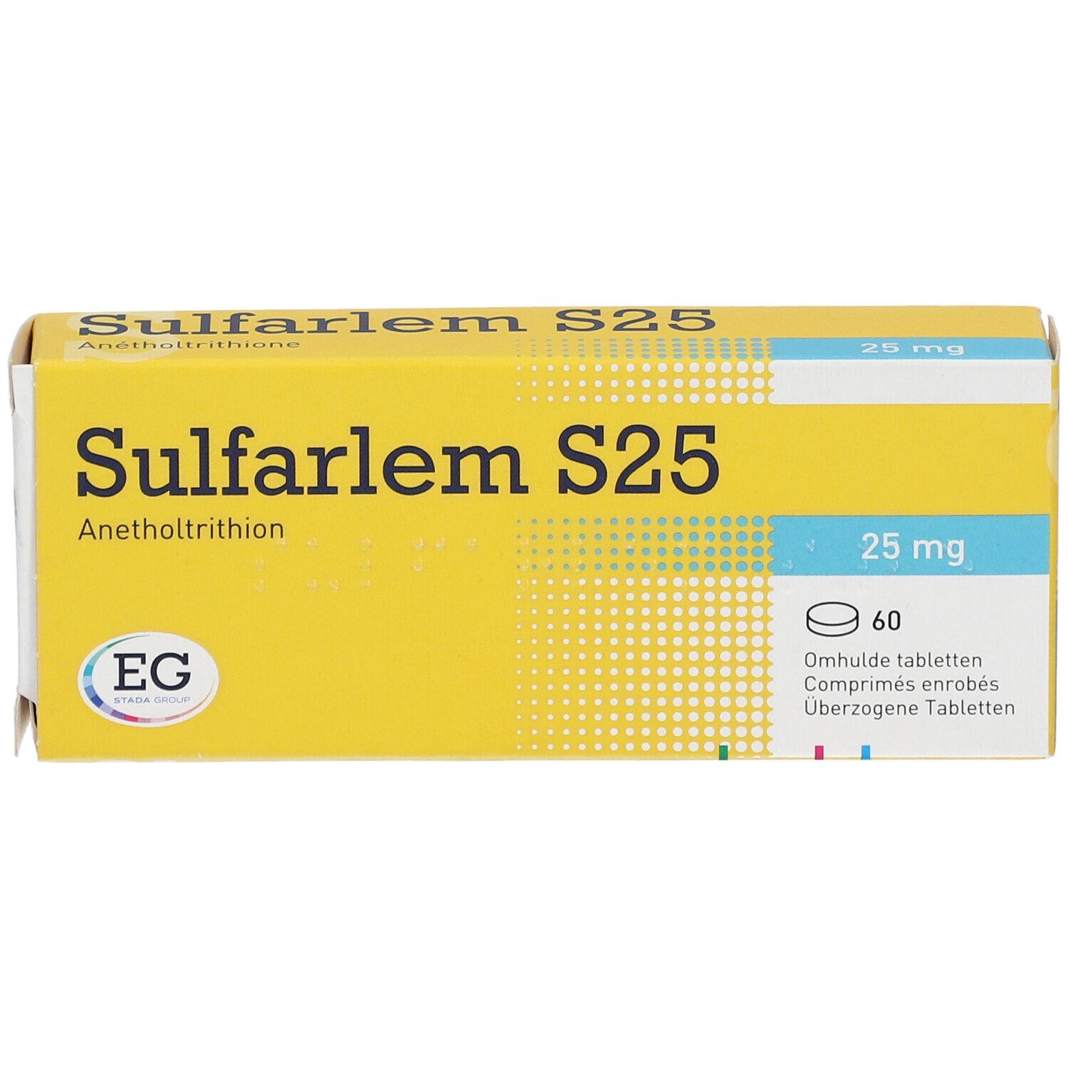 Sulfarlem S 25 mg | Droge Mond