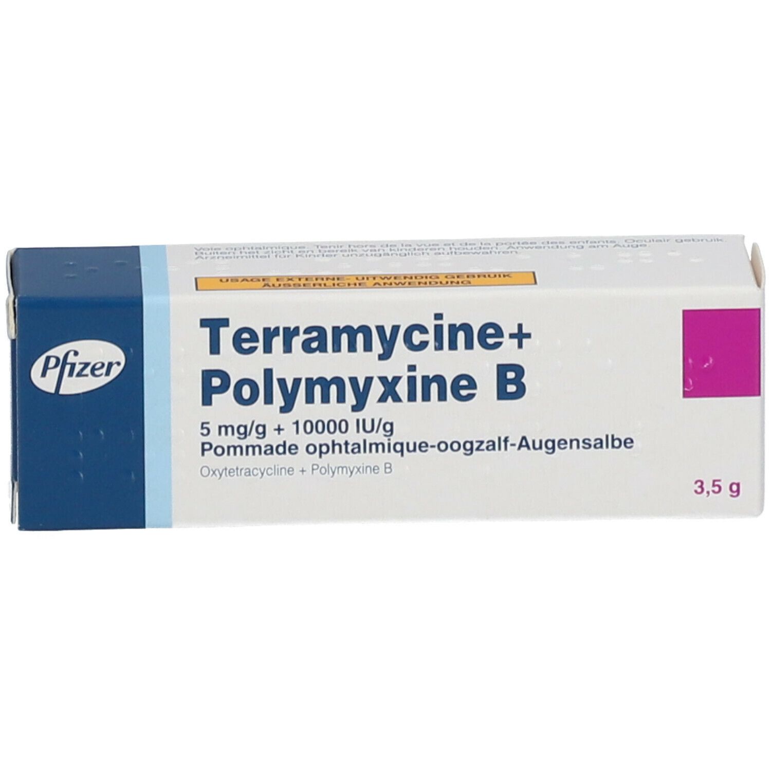 Terramycine Pommade Ophtalmique