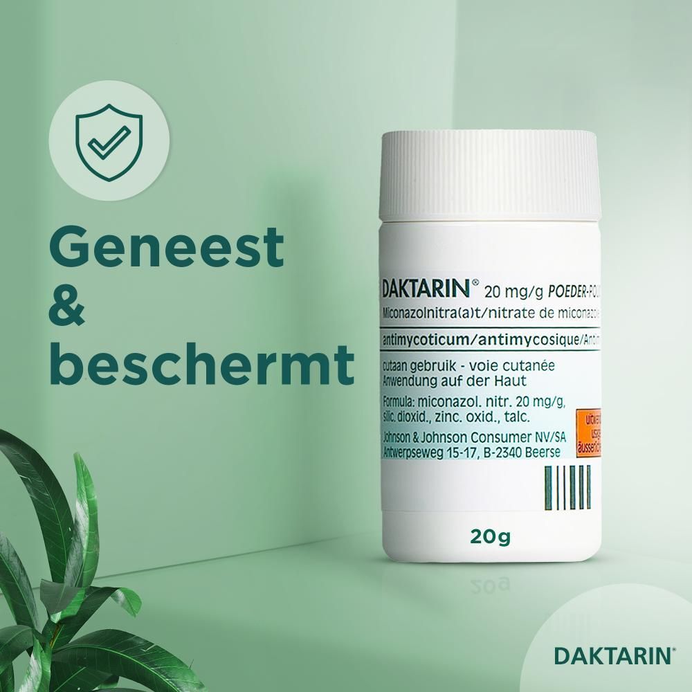 Daktarin® Poeder - Tegen Voetschimmel