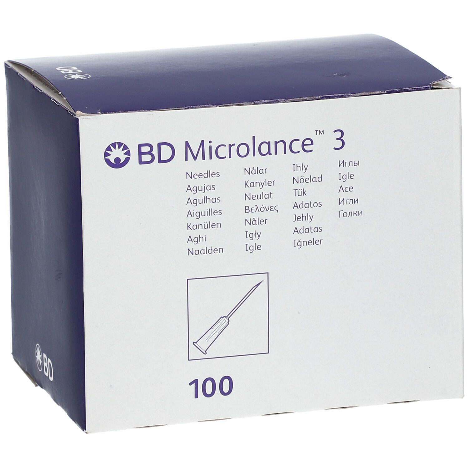 BD Microlance 3 Aiguilles 26G 3/8 SB 0.45x10Mm