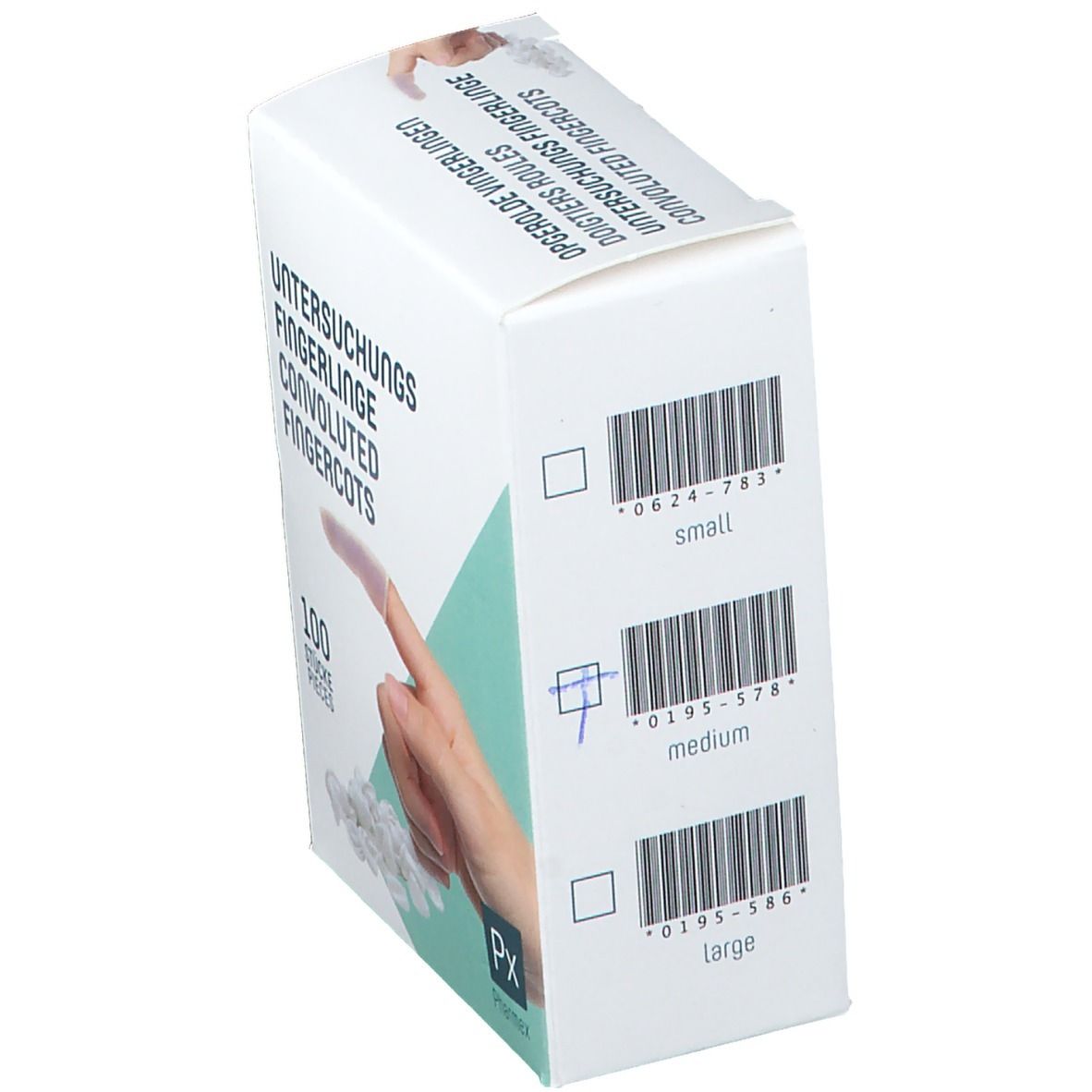 Pharmex Doigtier Roulé M
