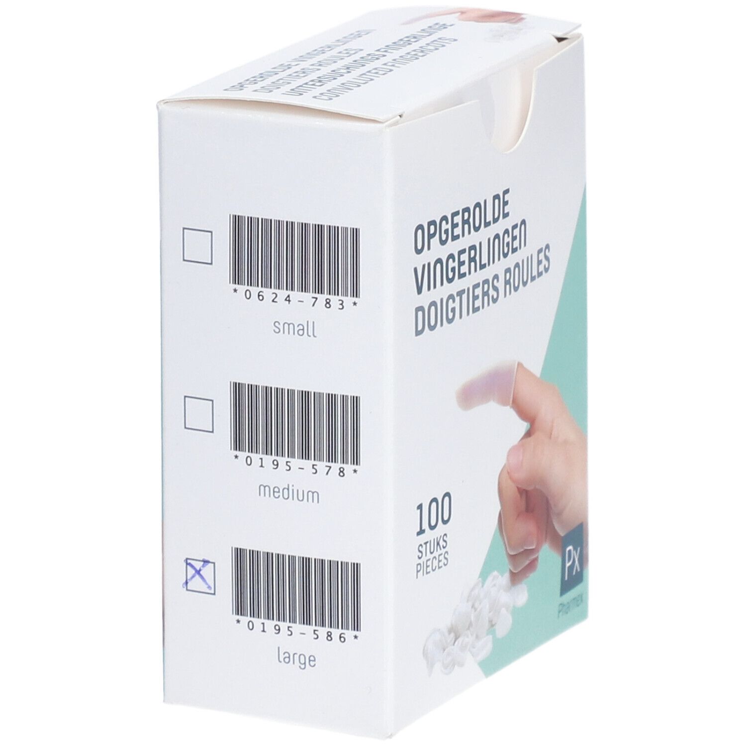Pharmex Vingerling Opgerold L