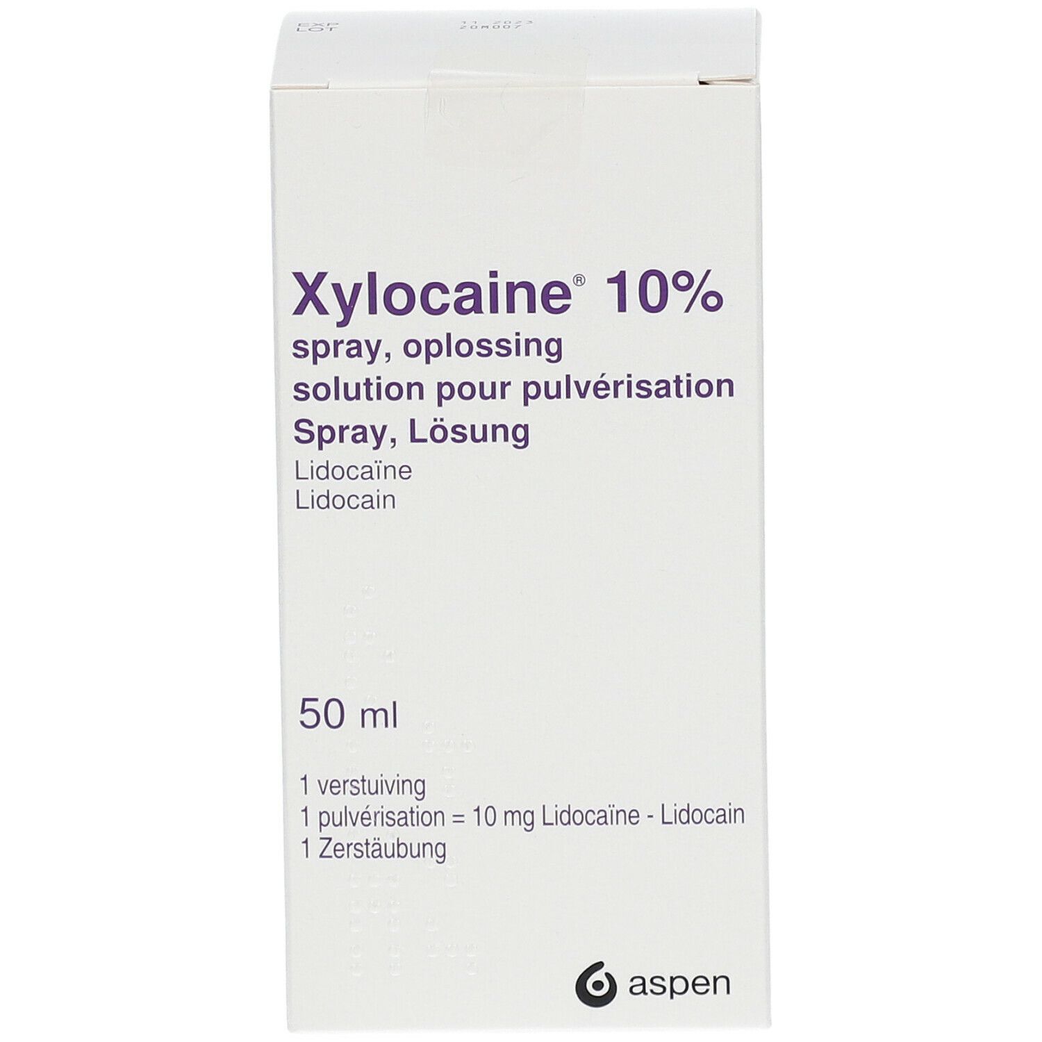 Xylocaïne 10%