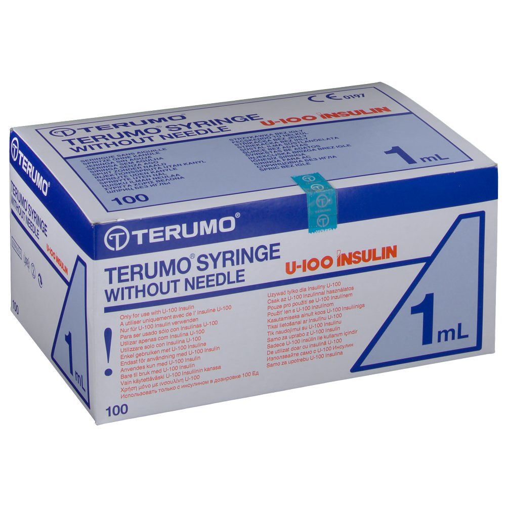 Terumo Seringue Jetable 1Ml Sans Aiguille Ins BS-01H