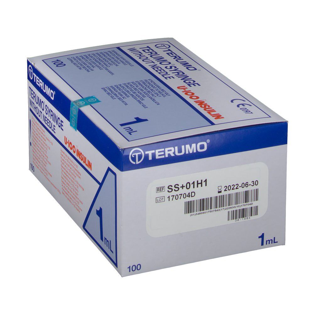 Terumo Seringue Jetable 1Ml Sans Aiguille Ins BS-01H