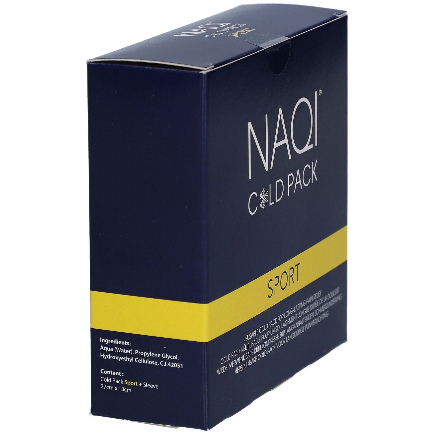 NAQI® Cold Pack Sport 13 cm x 27 cm