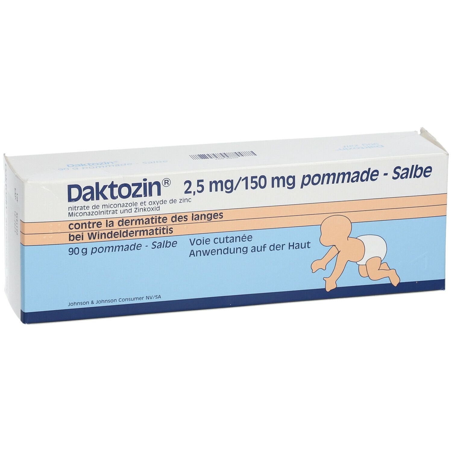 Daktozin Tegen Luiermatitis 90 g - Farmaline