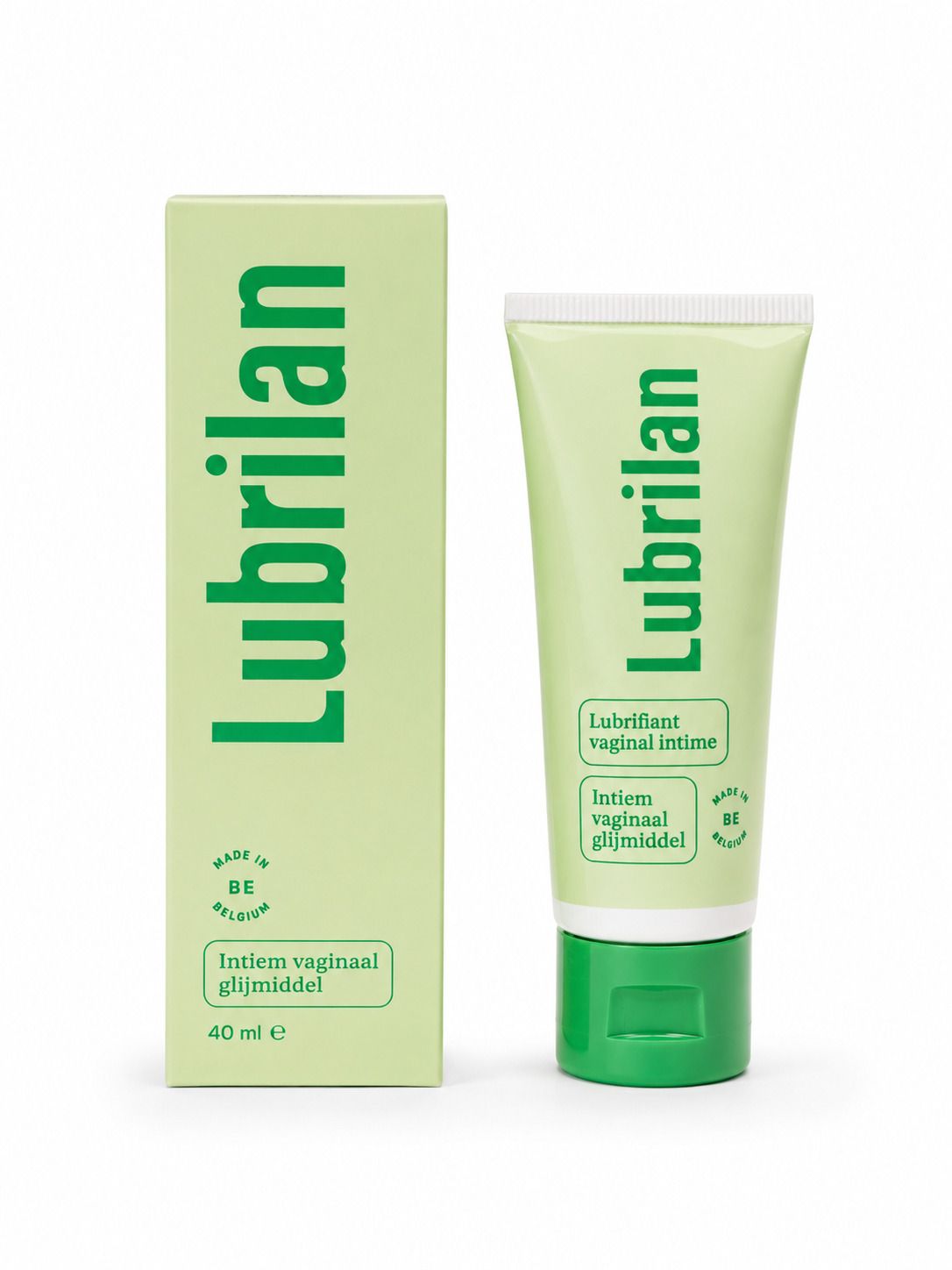Lubrilan Lubrifiant vaginal intime, tube et boîte, 40 ml.