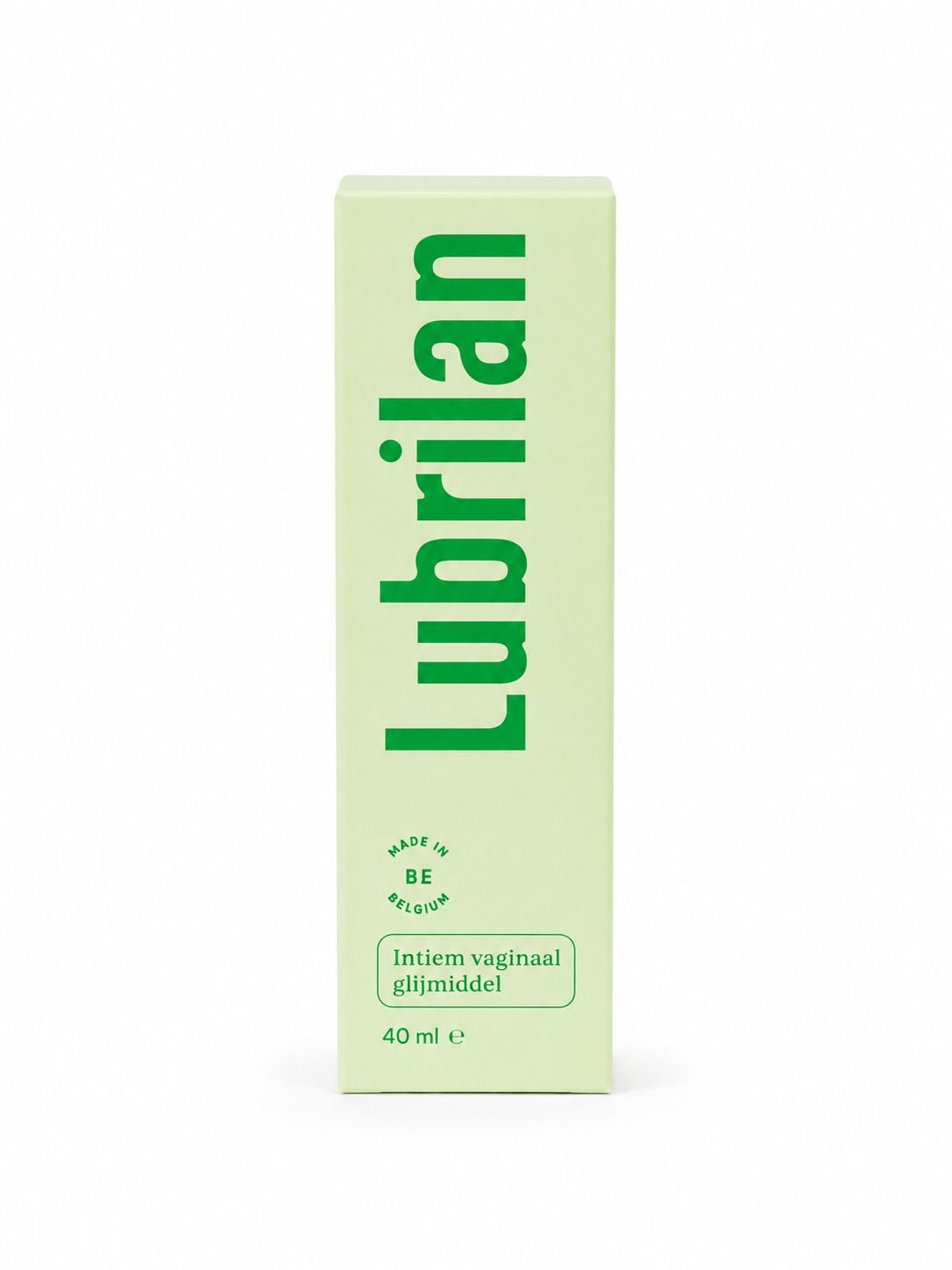 Verpakking van Lubrilan Intiem glijmiddel, 40 ml.