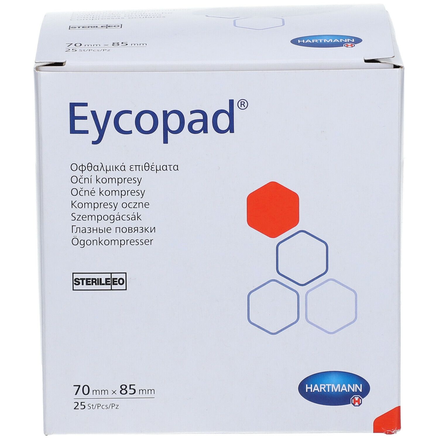 Hartmann Eycopad® Sterile 70 mm x 85 mm