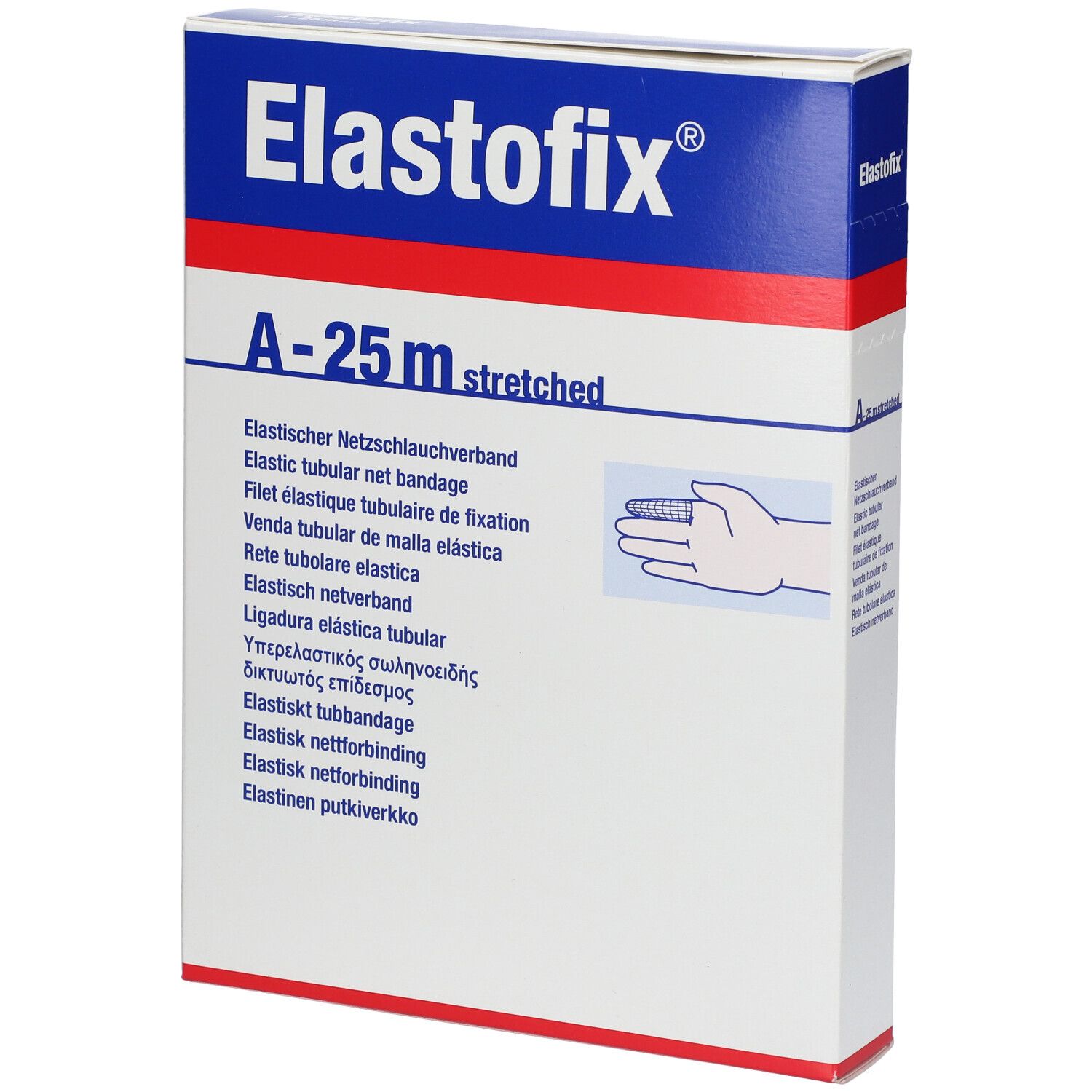 Elastofix Netverband Buisvormig Uitgerokken 25m A