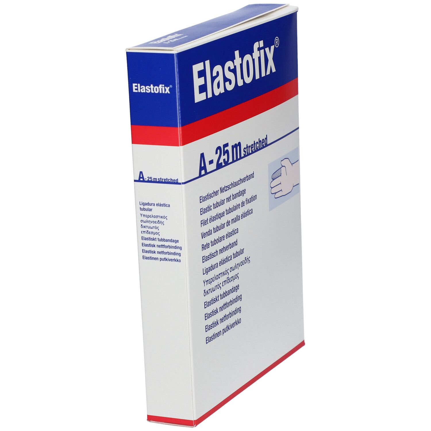 Elastofix Netverband Buisvormig Uitgerokken 25m A
