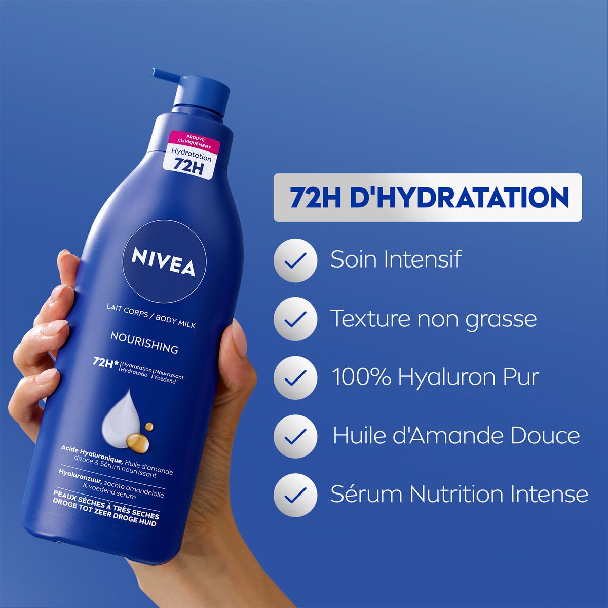 Nivea Lait Crème Nourrissant