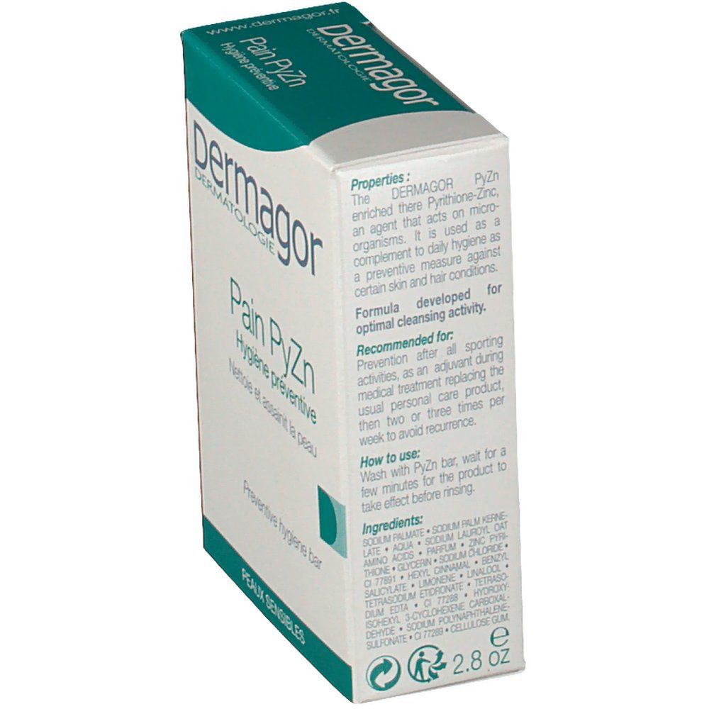 Dermagor Derm ZN-Pyrithion 2% Sans Savon