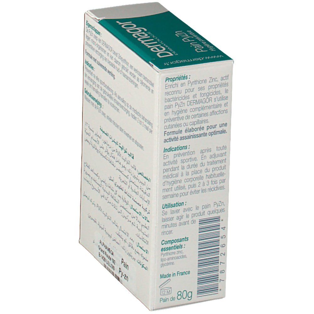 Dermagor Derm ZN-Pyrithion 2% Sans Savon