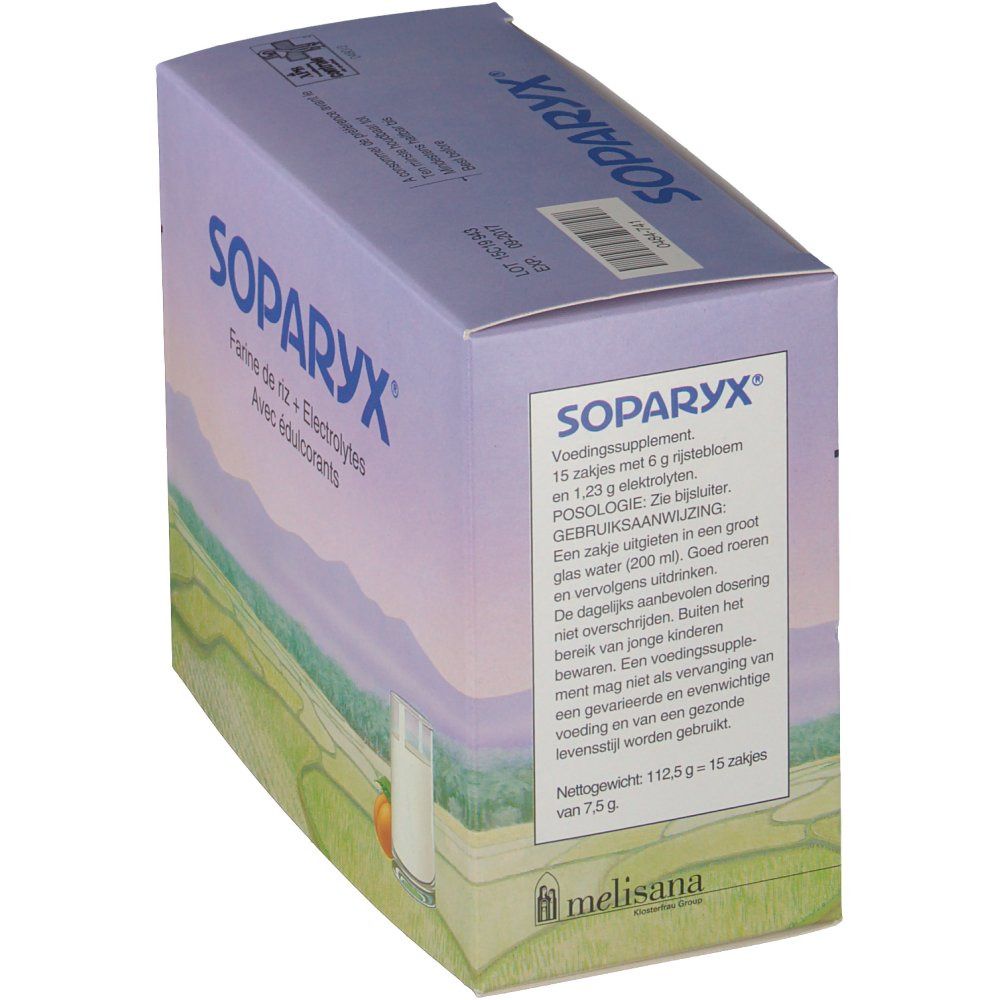 Soparyx Farine de riz + Electrolytes Avec édulcorant