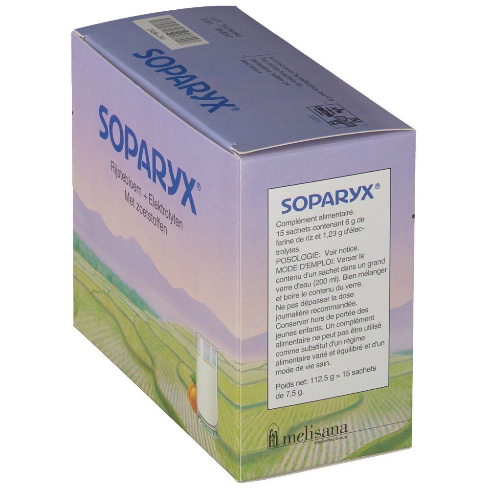 Soparyx Farine de riz + Electrolytes Avec édulcorant