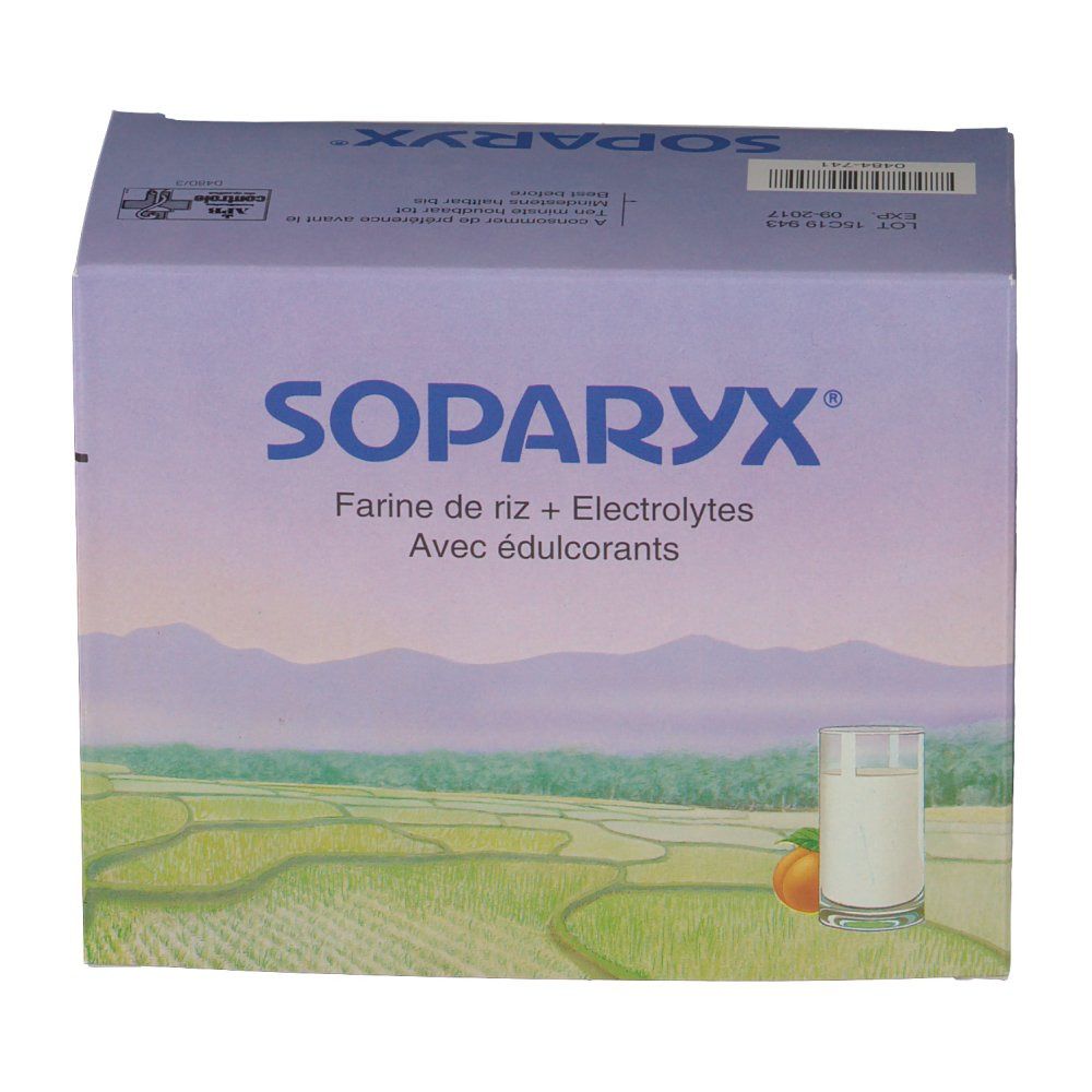 Soparyx Farine de riz + Electrolytes Avec édulcorant