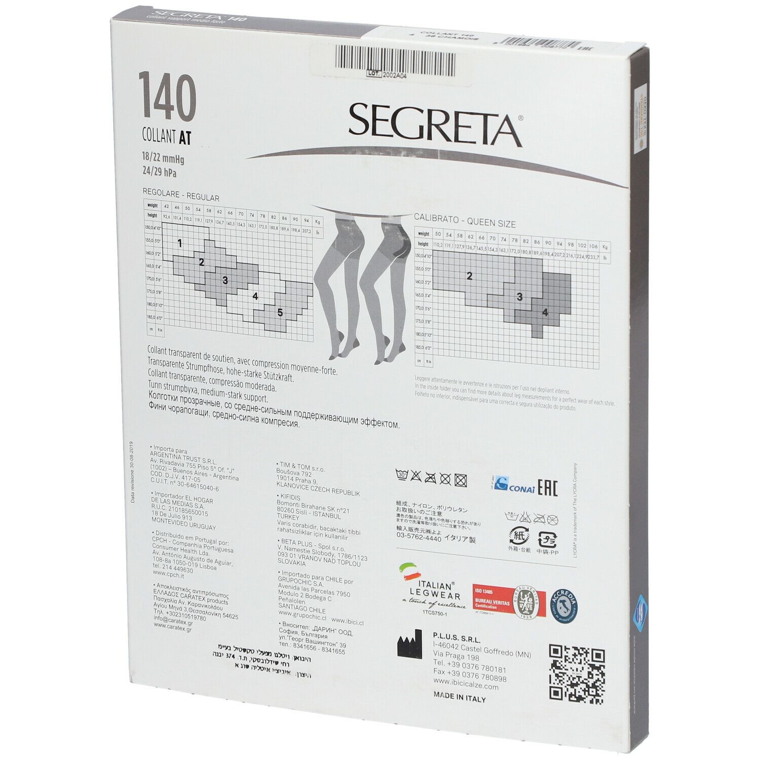 Ibici Segreta Collants p140 kl36 m4