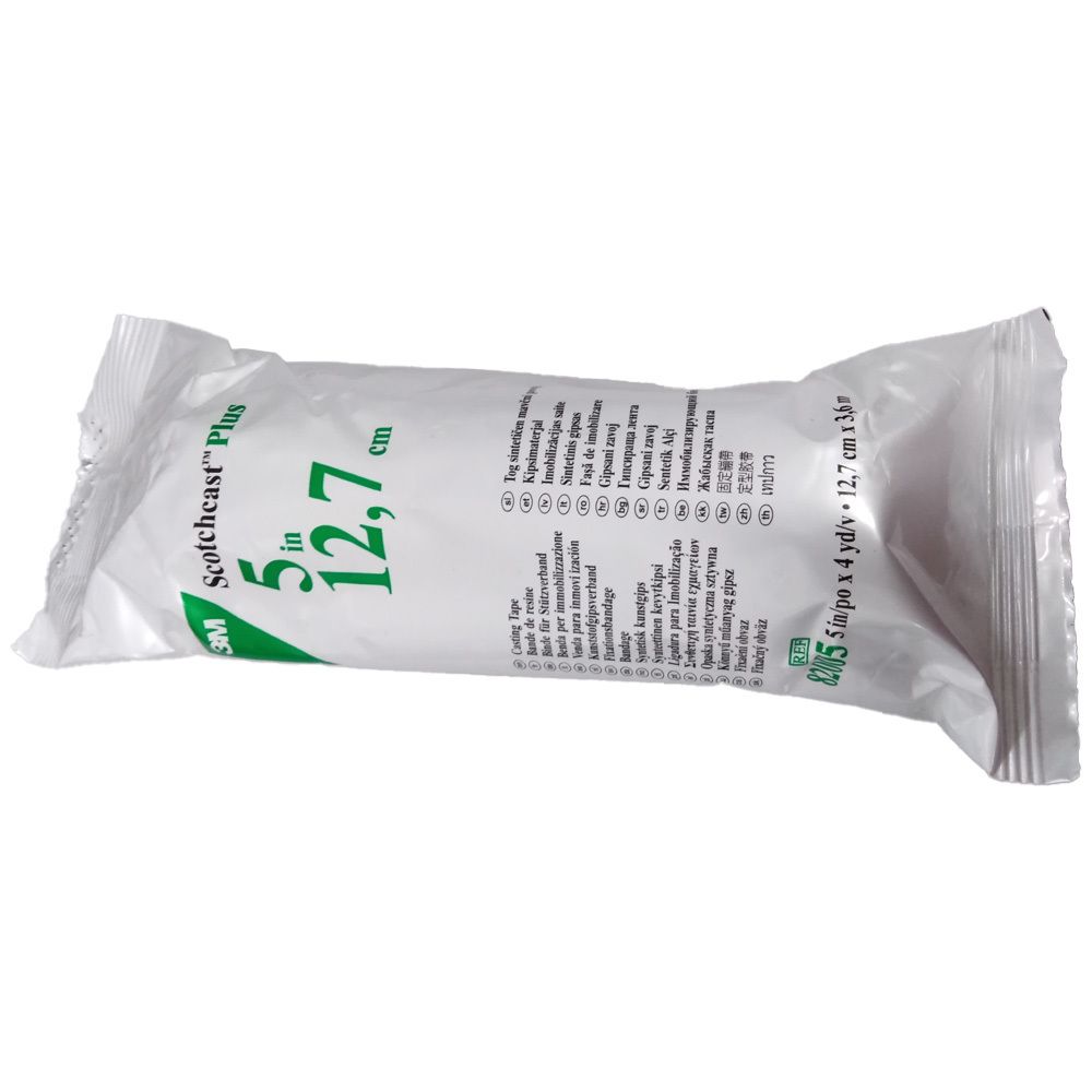 3M Scotchcast Plus Synthetisch Gipsverband Wit 12,7cm x 3,6m