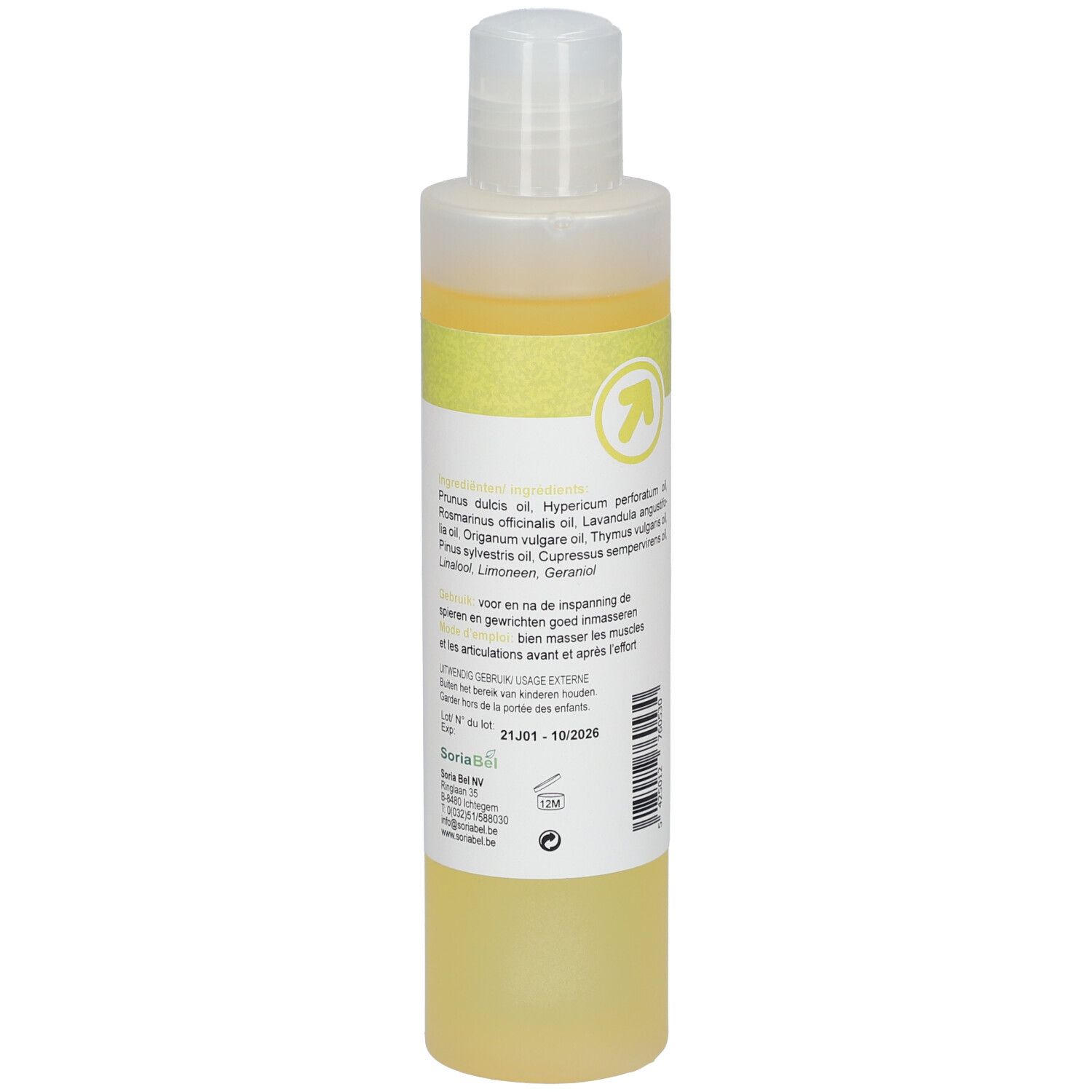 Soria Natural Huile Sport