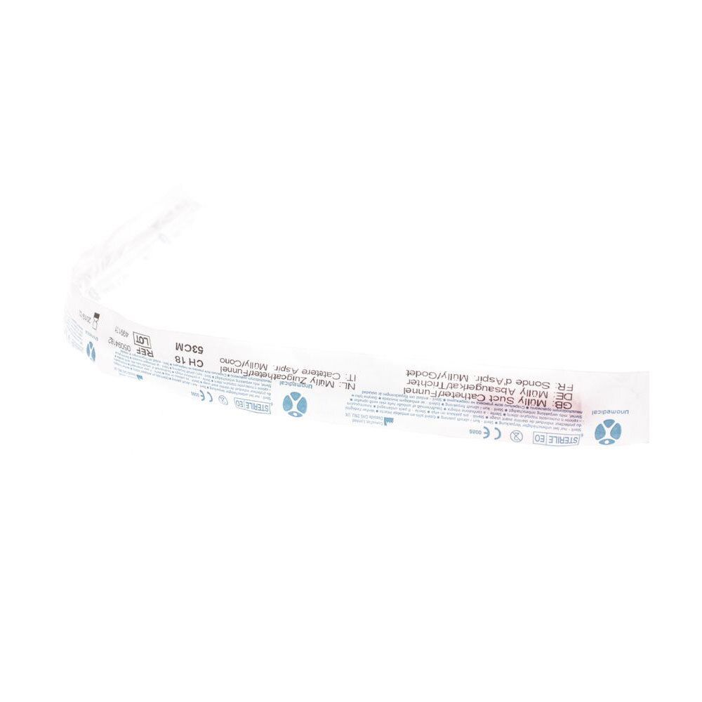 Verpakte Aspiratie Probe, Tracheaal, CH18, 53cm, met CE-markering.