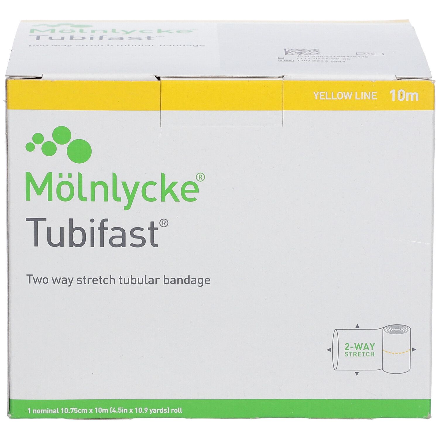 Tubifast Jaune 10,75 cm x 10 m 2440