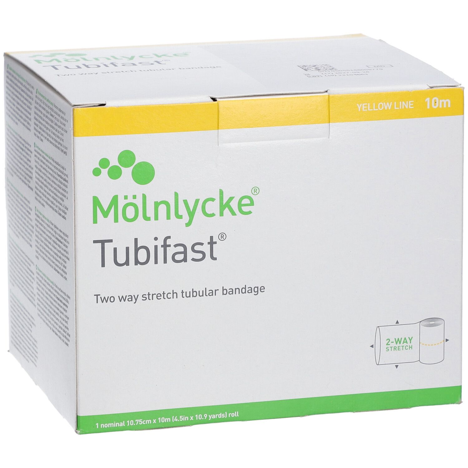 Tubifast Jaune 10,75 cm x 10 m 2440