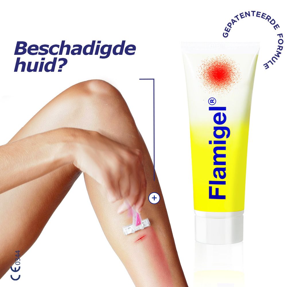 Flamigel® tube. Voor beschadigde huid.
