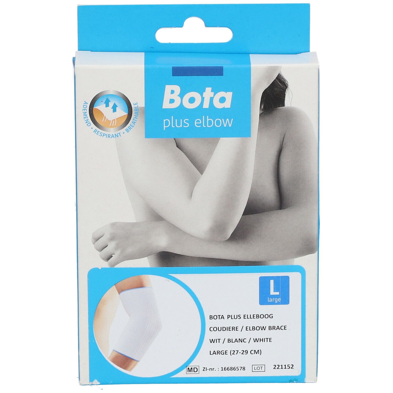 Bota Plus Coude Blanc Large