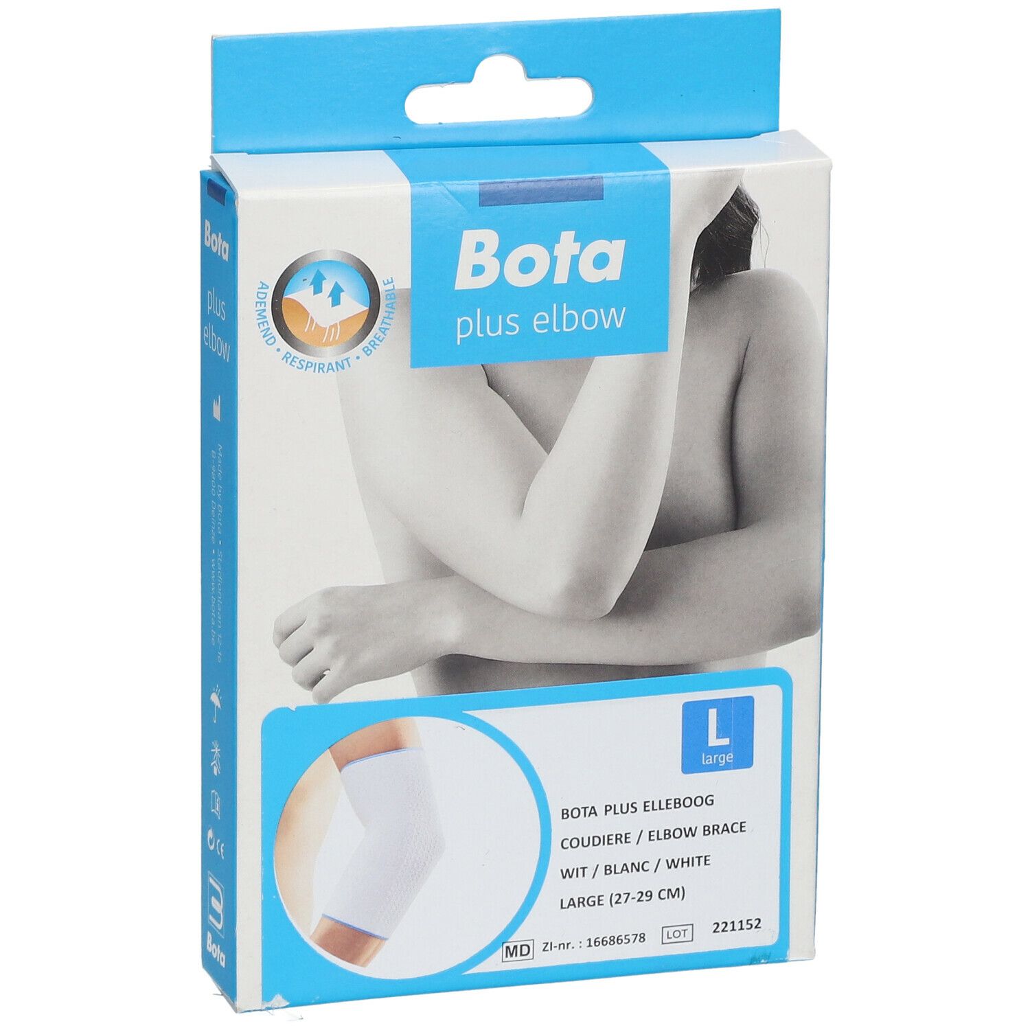 Bota Plus Coude Blanc Large