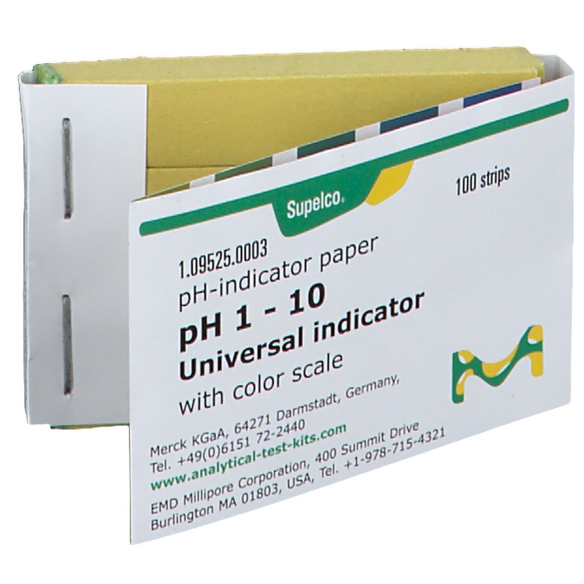 Indicatorpapier pH 1-10 M95250003